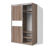 Šatníková skriňa s posuvnými dverami BETA HIT 40 dub sonoma tmavý
