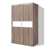 Šatníková skriňa s posuvnými dverami BETA HIT 40 dub sonoma tmavý