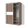 Šatníková skriňa s posuvnými dverami BETA HIT 41 dub sonoma tmavý