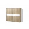 Šatníková skriňa s posuvnými dverami BETA HIT 47 dub sonoma světlý