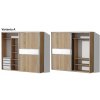 Šatníková skriňa s posuvnými dverami BETA HIT 47 varianta A