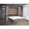 Výklopná posteľ so stolom VS 21070 120cm dub sonoma tmavý