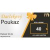 Dárkový poukaz 40€