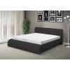 Luxusná posteľ SEINA NEW s MOT 140 šedá EKO koža