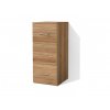 Kancelárska komoda so zásuvkami Alfa 7 š. 40 cm orech lyon