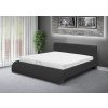 Luxusná posteľ SEINA NEW 120cm v prevedení šedá EKO koža