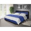 Čalúnená manželská posteľ Jaro 180x200 cm modrá