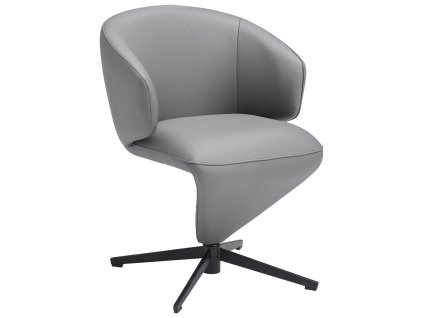 SET 2 KS - KOŽENÁ KONZOLOVÁ STOLIČKA