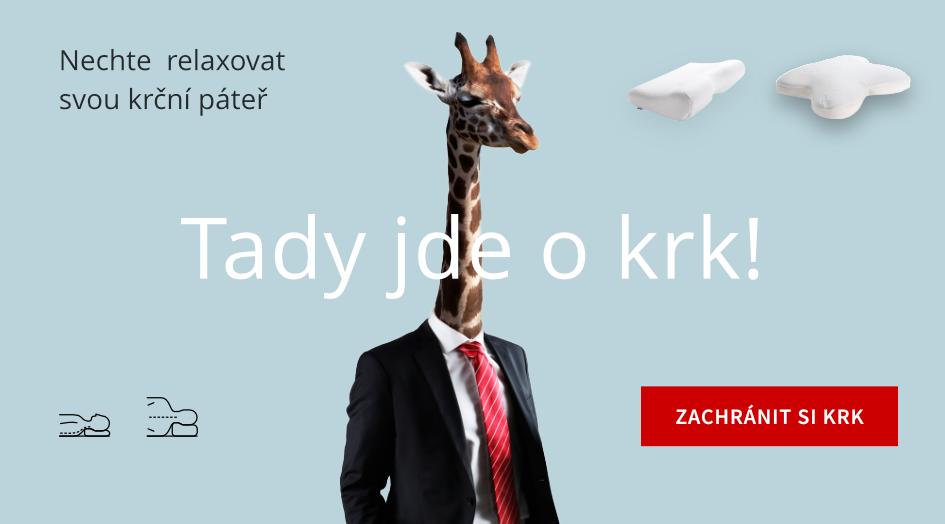 Relaxujte s anatomickým polštářem