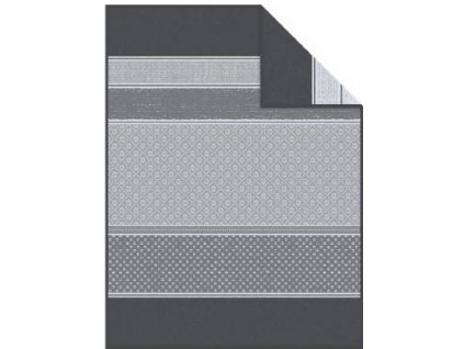 Ibena Meisterstuck deka šedý vzor