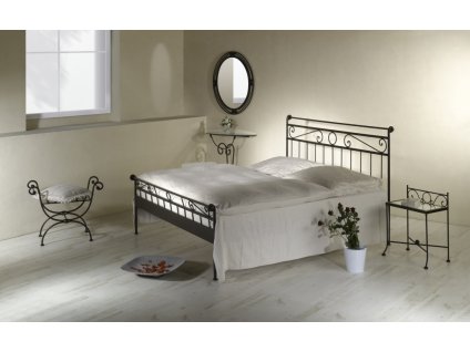 kovaná postel dvoulůžko Romantic