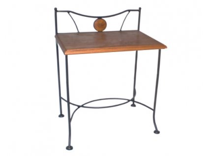 Noční stolek STROMBOLI dřevo kov