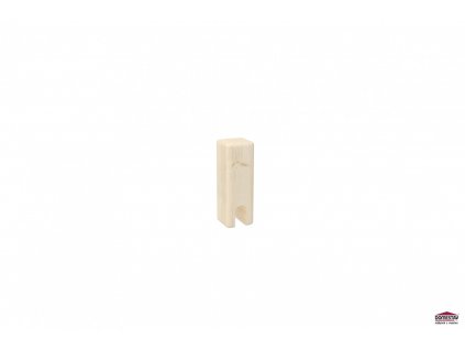 Přídavná noha ke zvýšenému jednolůžku 16,5 cm - smrk