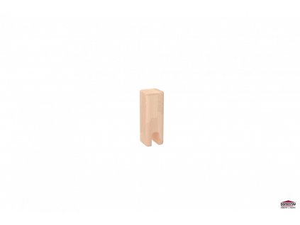 Přídavná noha ke zvýšenému jednolůžku 16,5 cm - buk