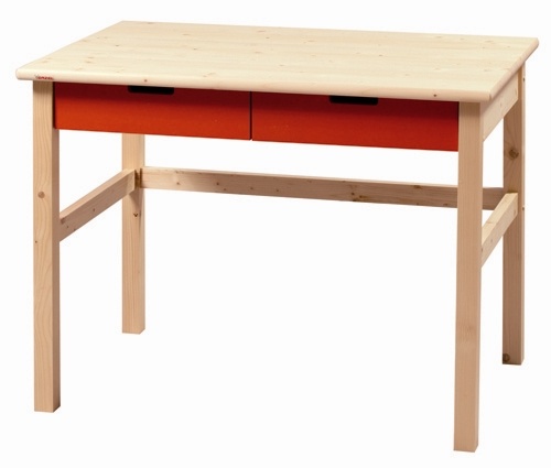 Gazel MARIO stůl zásuvkový - Native Barva: oranžová