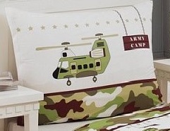 Matějovský povlak na polštář Army 70x90cm bavlna deluxe