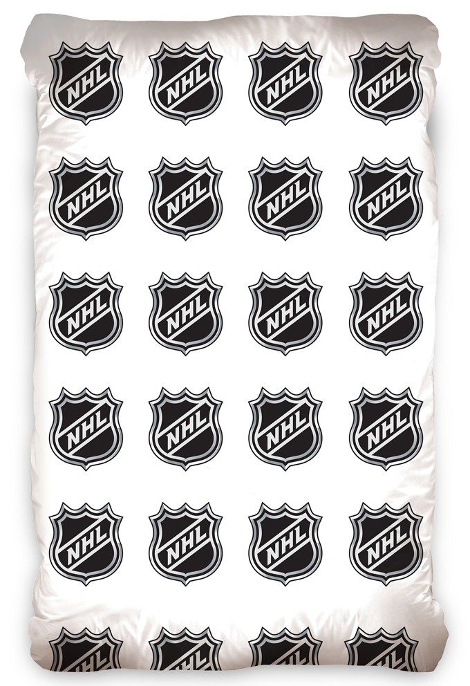 TipTrade s.r.o. Prostěradlo NHL Logo White 90x200