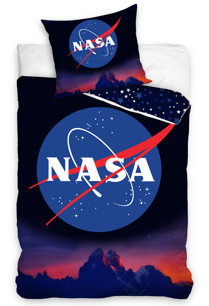 Carbotex Dětské povlečení NASA Polární záře 140x200 + 70x90