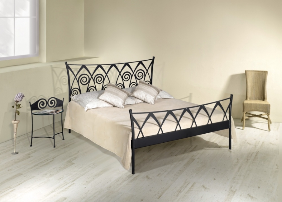 Iron Art RONDA kovová postel pro rozměr matrace: 160 x 200 cm