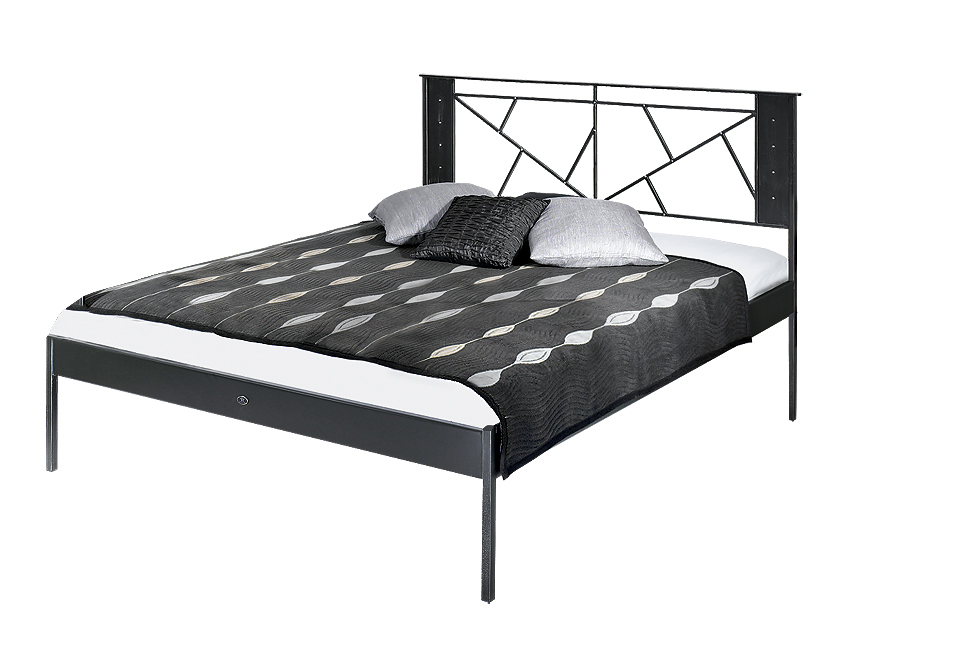 Iron Art VALENCIA kanape - kovaná postel pro rozměr matrace: 140 x 200 cm