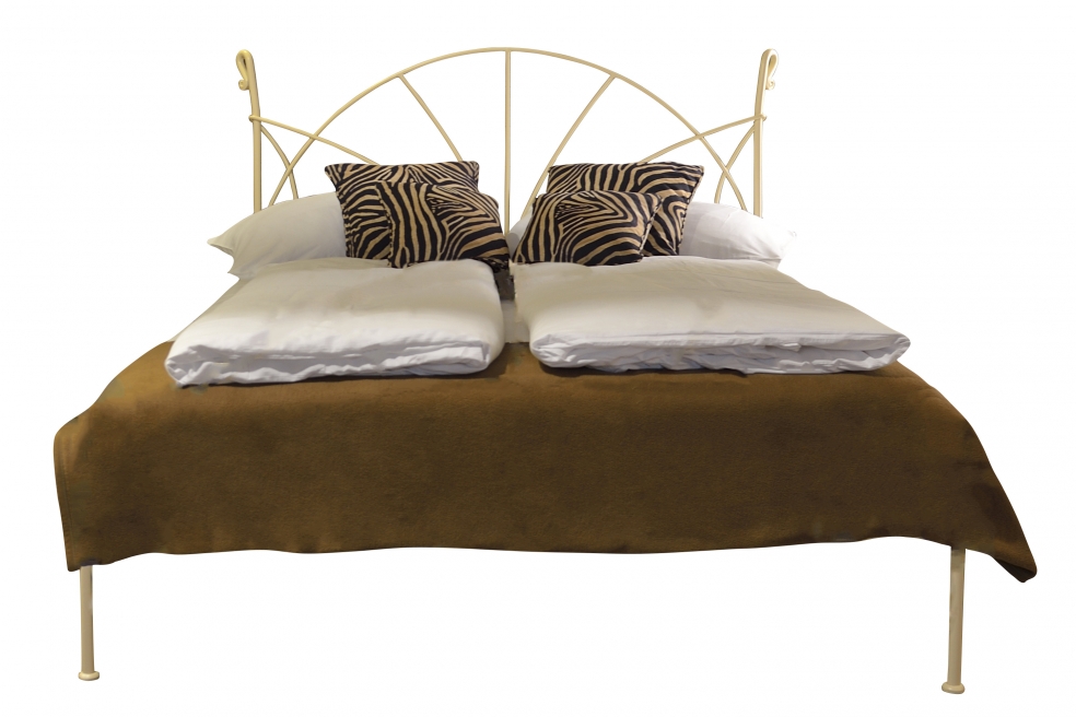 Iron Art CORDOBA kanape - kovaná postel pro rozměr matrace: 140 x 200 cm