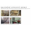 skleněné stolové desky