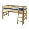Gazel Sendy postel 90 x 200 zvýšená 120 cm přírodní  + kapsa na postel ZDARMA