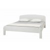 Gazel BERGHEN dřevěná postel N 180 bílá
