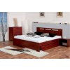 VALENCIA manželská postel 180 cm buk cink