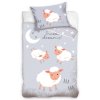 Povlečení do postýlky Ovečky Sweet Dreams 100x135 + 40x60