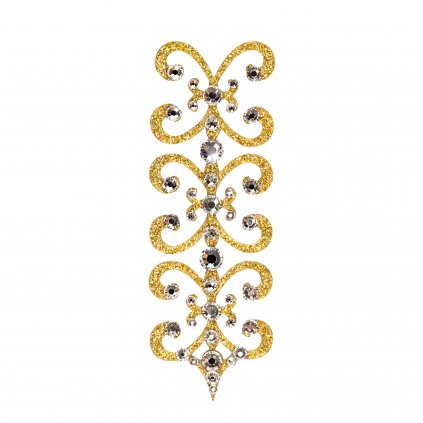 Dámské šperky na tělo zlaté Florenc crystal