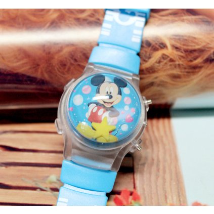 Dětské 3D digitální hodinky Mickey mouse|Načančaná.cz