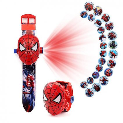 Dětské hodinky s projektorem Spiderman Avengers|Načančaná.cz