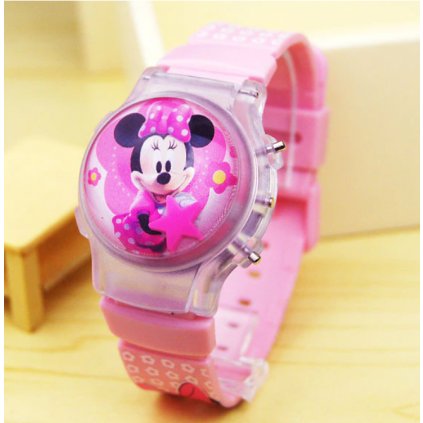 Dětské 3D digitální hodinky Minnie