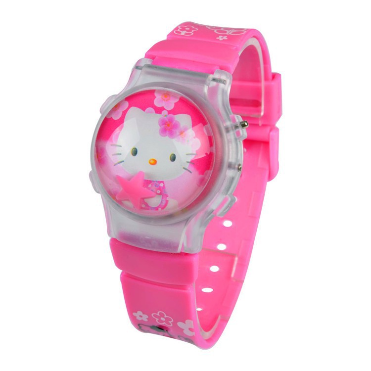 Načančaná.cz Dětské 3D digitální hodinky Hello Kitty