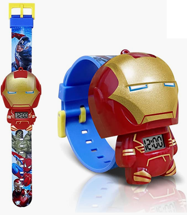 Načančaná.cz Dětské hodinky s postavičkou Iron Man