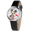 Dětské hodinky Zamilovaný Mickey mouse černé
