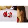 Náušnice Jablko červené