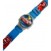 Dětské 3D digitální hodinky Auta Blesk McQueen modré Cars|Načančaná.cz