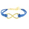 Náramek nekonečno modrá 