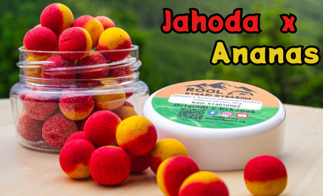 plovoucí boilies jahoda x ananas