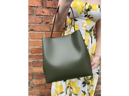 Kožená kabelka Milano