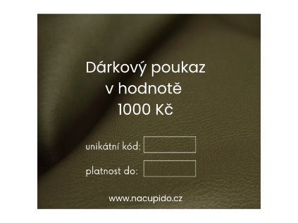 Dárkový poukaz 500 Kč