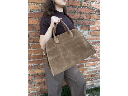 Velká kožená kabelka Bellagio