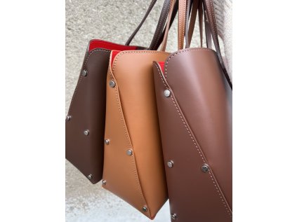 Velka kožená kabelka Como