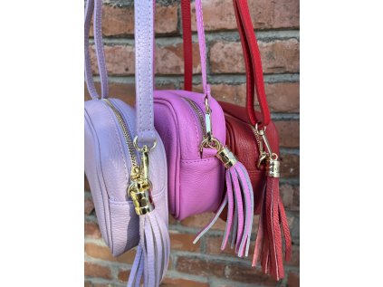 Kožená crossbody Gubbio