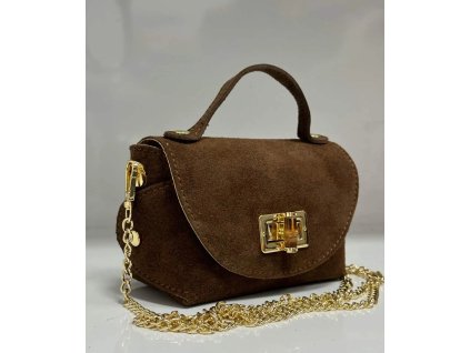 Kožená semišová crossbody Vacanza