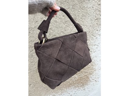 Kožená semišová kabelka Molise