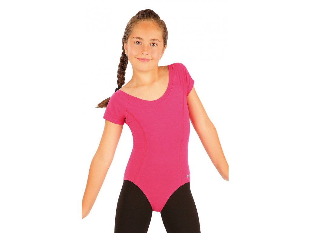 LITEX Dres dětský s krátkými rukávy 99440 - růžový