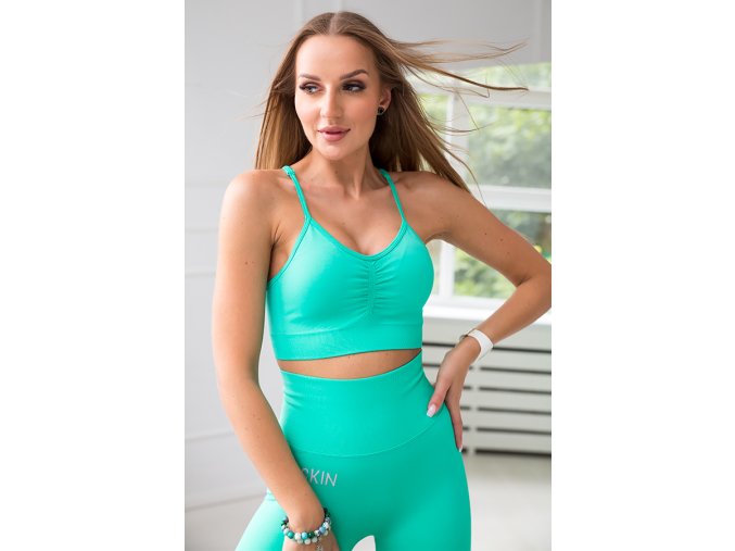 2SKIN Sportovní bezešvá podprsenka SQUAT